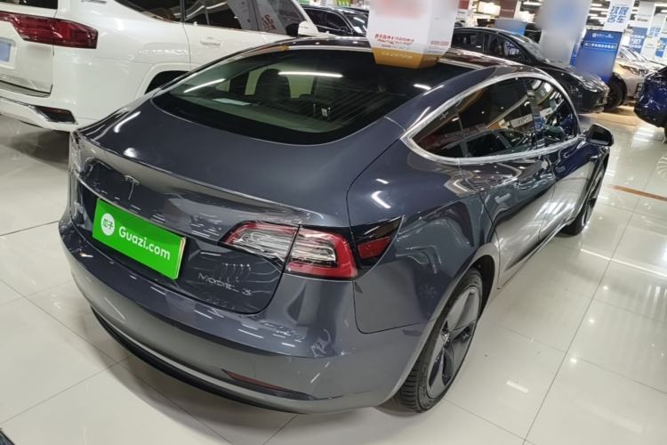 Used Tesla Model 3 2020 Standard Range Rear-Wheel Drive Upgraded Version Rear Right 45 Deg