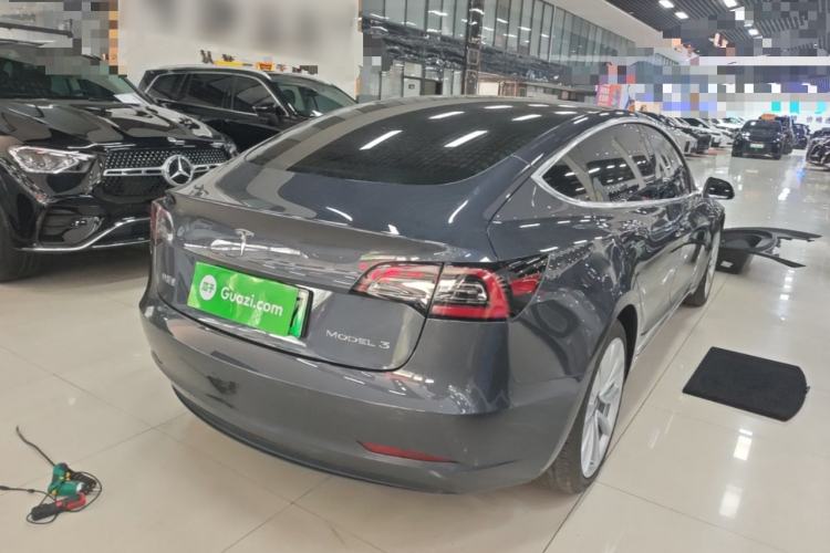 Used Tesla Model 3 2020 Revised Version Standard Range Rear-Wheel Drive – Upgraded Edition Rear Right 45 Deg