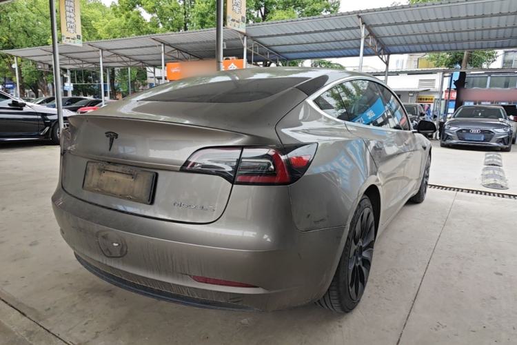 Used Tesla Model 3 2020 Revised Version Standard Range Rear-Wheel Drive – Upgraded Edition Rear Right 45 Deg