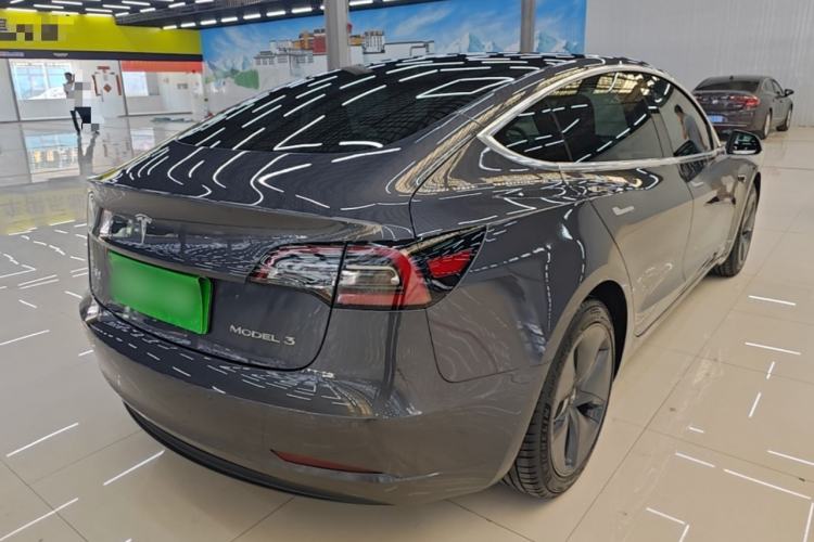 Used Tesla Model 3 2020 Revised Version Standard Range Rear-Wheel Drive – Upgraded Edition Rear Right 45 Deg