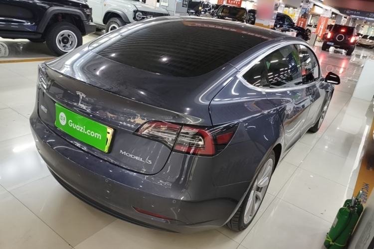 Used Tesla Model 3 2020 Revised Version Standard Range Rear-Wheel Drive – Upgraded Edition Rear Right 45 Deg