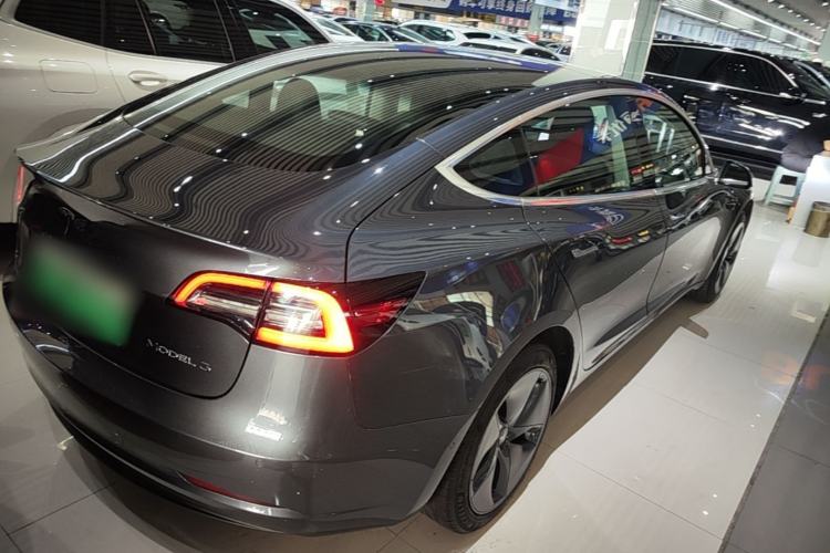 Used Tesla Model 3 2020 Standard Range Rear-Wheel Drive Upgraded Version Rear Right 45 Deg