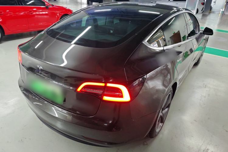 Used Tesla Model 3 2020 Standard Range Rear-Wheel Drive Upgraded Version Rear Right 45 Deg