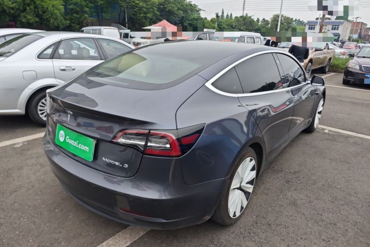 Used Tesla Model 3 2020 Standard Range Rear-Wheel Drive Upgraded Version Rear Right 45 Deg
