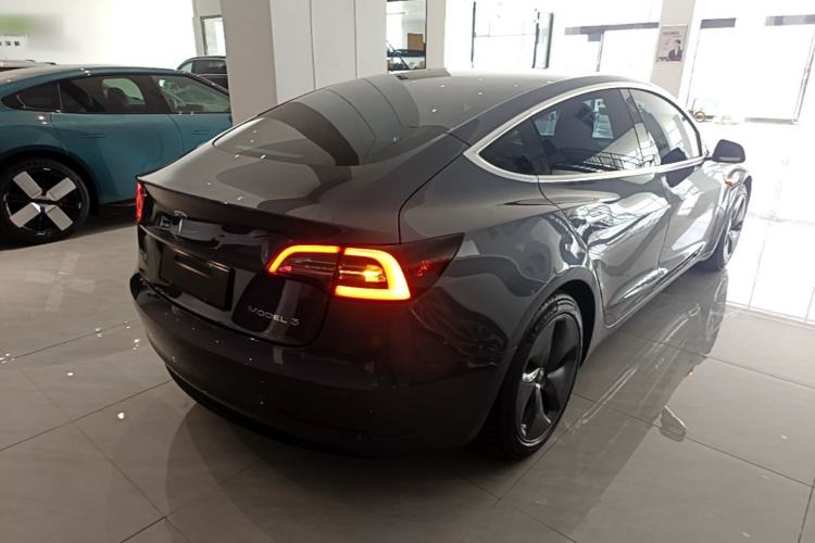 Used Tesla Model 3 2020 Standard Range Rear-Wheel Drive Upgraded Version Rear Right 45 Deg