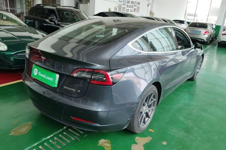 Used Tesla Model 3 2020 Revised Version Standard Range Rear-Wheel Drive – Upgraded Edition Rear Right 45 Deg