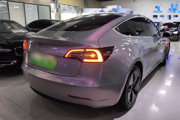 Used Tesla Model 3 2020 Revised Version Standard Range Rear-Wheel Drive – Upgraded Edition Rear Right 45 Deg