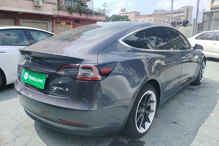 Used Tesla Model 3 2020 Standard Range Rear-Wheel Drive Upgraded Version Rear Right 45 Deg