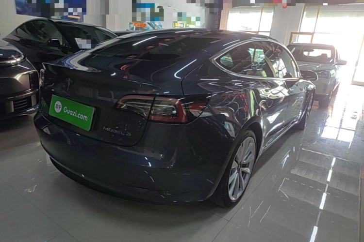 Used Tesla Model 3 2020 Revised Version Standard Range Rear-Wheel Drive – Upgraded Edition Rear Right 45 Deg