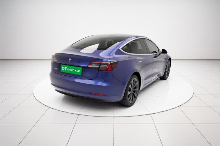 Used Tesla Model 3 2020 Revised Version Standard Range Rear-Wheel Drive – Upgraded Edition Rear Right 45 Deg