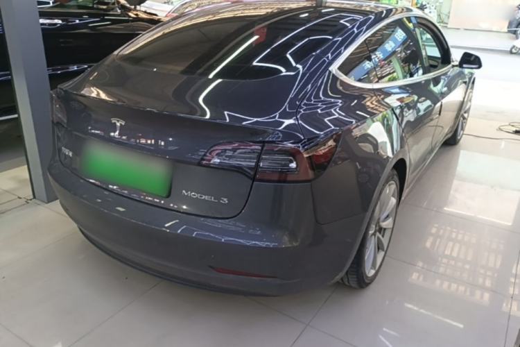 Used Tesla Model 3 2020 Standard Range Rear-Wheel Drive Upgraded Version Rear Right 45 Deg