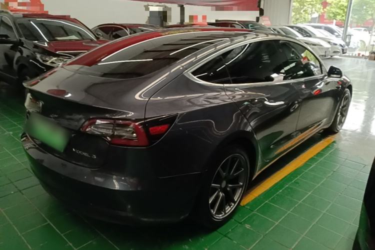 Used Tesla Model 3 2020 Standard Range Rear-Wheel Drive Upgraded Version Rear Right 45 Deg