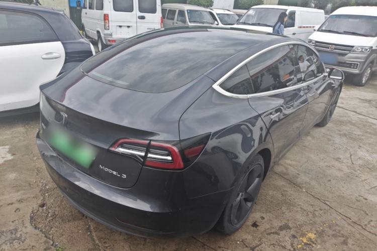 Used Tesla Model 3 2020 Revised Version Standard Range Rear-Wheel Drive – Upgraded Edition Rear Right 45 Deg