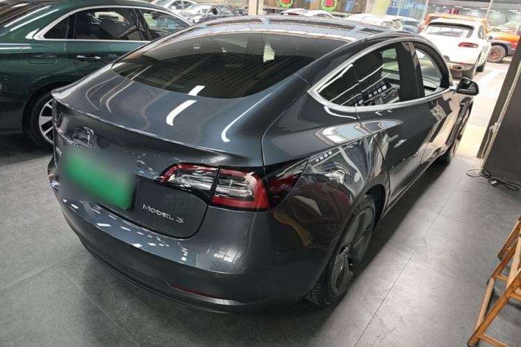 Used Tesla Model 3 2020 Standard Range Rear-Wheel Drive Upgraded Version Rear Right 45 Deg