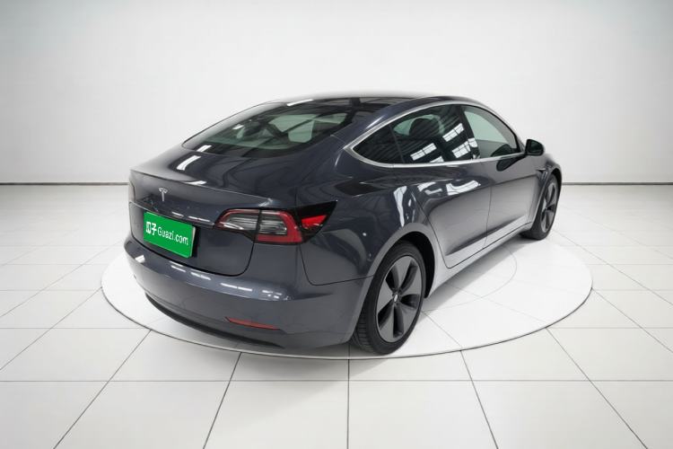 Used Tesla Model 3 2020 Refreshed Version Long-Range Rear-Wheel Drive Rear Right 45 Deg