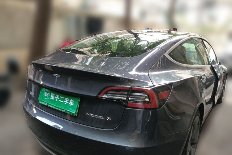 Used Tesla Model 3 2020 Revised Version Standard Range Rear-Wheel Drive – Upgraded Edition Rear Right 45 Deg