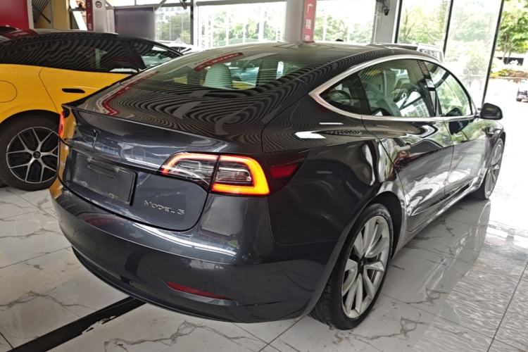 Used Tesla Model 3 2020 Revised Version Standard Range Rear-Wheel Drive – Upgraded Edition Rear Right 45 Deg
