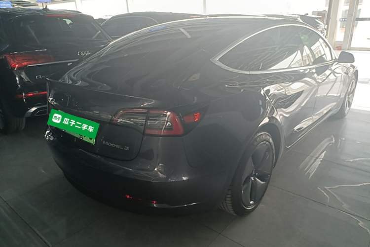 Used Tesla Model 3 2020 Revised Version Standard Range Rear-Wheel Drive – Upgraded Edition Rear Right 45 Deg