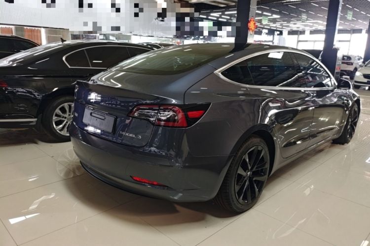 Used Tesla Model 3 2020 Revised Version Standard Range Rear-Wheel Drive – Upgraded Edition Rear Right 45 Deg