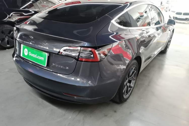 Used Tesla Model 3 2020 Revised Version Standard Range Rear-Wheel Drive – Upgraded Edition Rear Right 45 Deg
