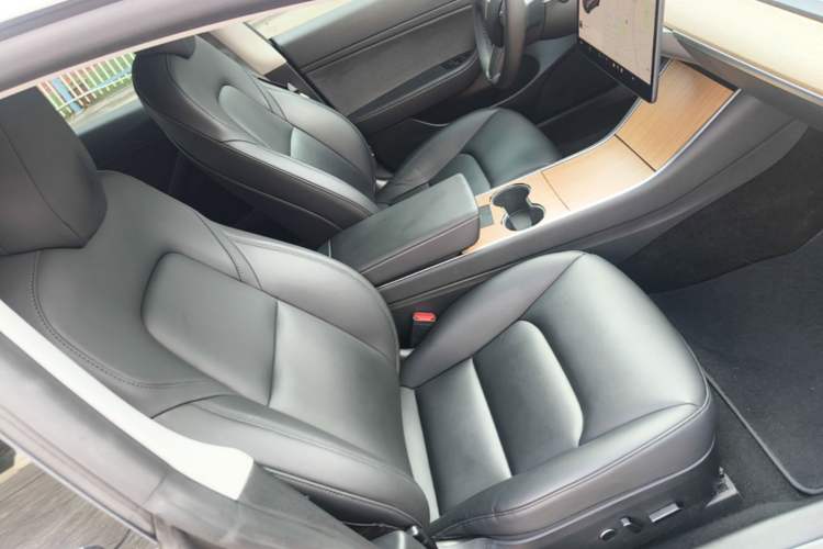 Used Tesla Model 3 2020 Standard Range Rear-Wheel Drive Upgraded Version Right Front Seat