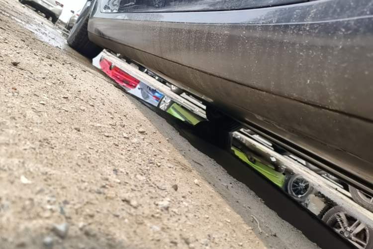 Used Tesla Model 3 2020 Refreshed Version Long-Range Rear-Wheel Drive Right Side Sill
