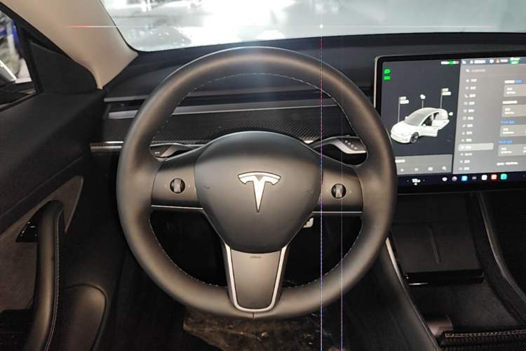Used Tesla Model 3 2020 Revised Version Standard Range Rear-Wheel Drive – Upgraded Edition Steering Wheel