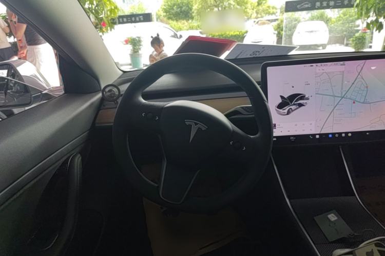 Used Tesla Model 3 2020 Standard Range Rear-Wheel Drive Upgraded Version Steering Wheel