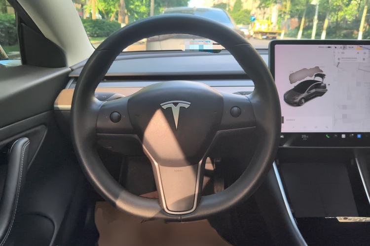 Used Tesla Model 3 2020 Refreshed Version Long-Range Rear-Wheel Drive Steering Wheel