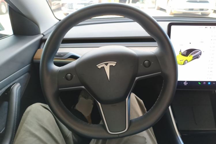 Used Tesla Model 3 2020 Refreshed Version Long-Range Rear-Wheel Drive Steering Wheel