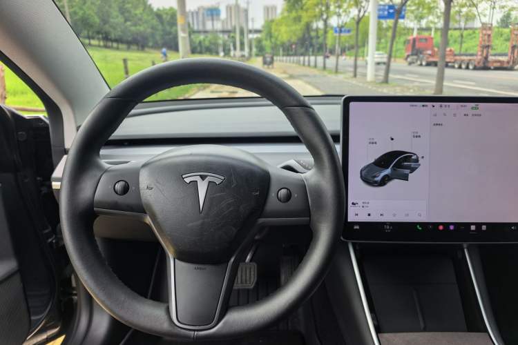 Used Tesla Model 3 2020 Standard Range Rear-Wheel Drive Upgraded Version Steering Wheel