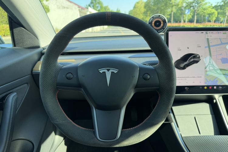 Used Tesla Model 3 2020 Refreshed Version Long-Range Rear-Wheel Drive Steering Wheel