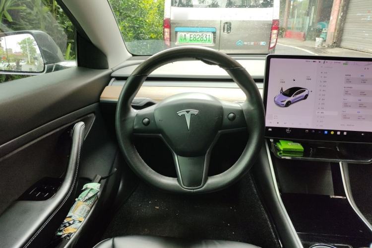 Used Tesla Model 3 2020 Standard Range Rear-Wheel Drive Upgraded Version Steering Wheel