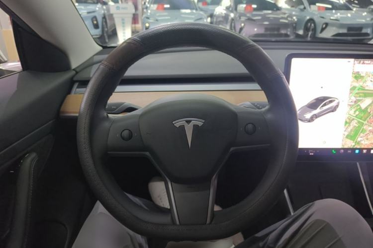 Used Tesla Model 3 2020 Refreshed Version Long-Range Rear-Wheel Drive Steering Wheel