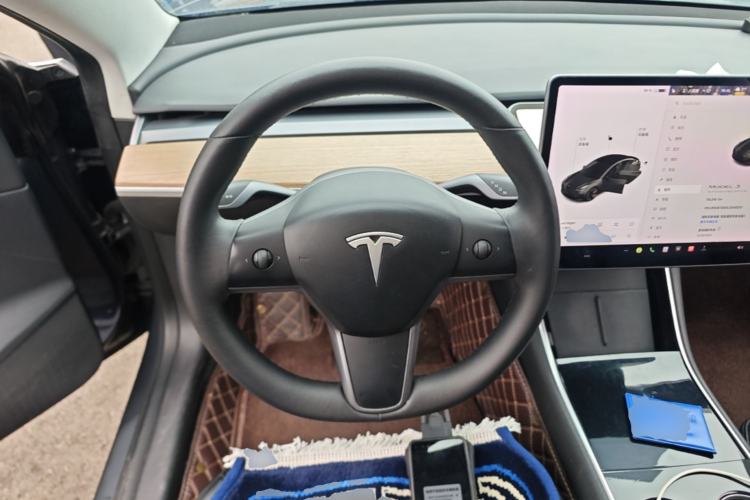 Used Tesla Model 3 2020 Standard Range Rear-Wheel Drive Upgraded Version Steering Wheel