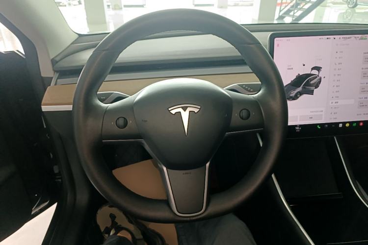 Used Tesla Model 3 2020 Standard Range Rear-Wheel Drive Upgraded Version Steering Wheel