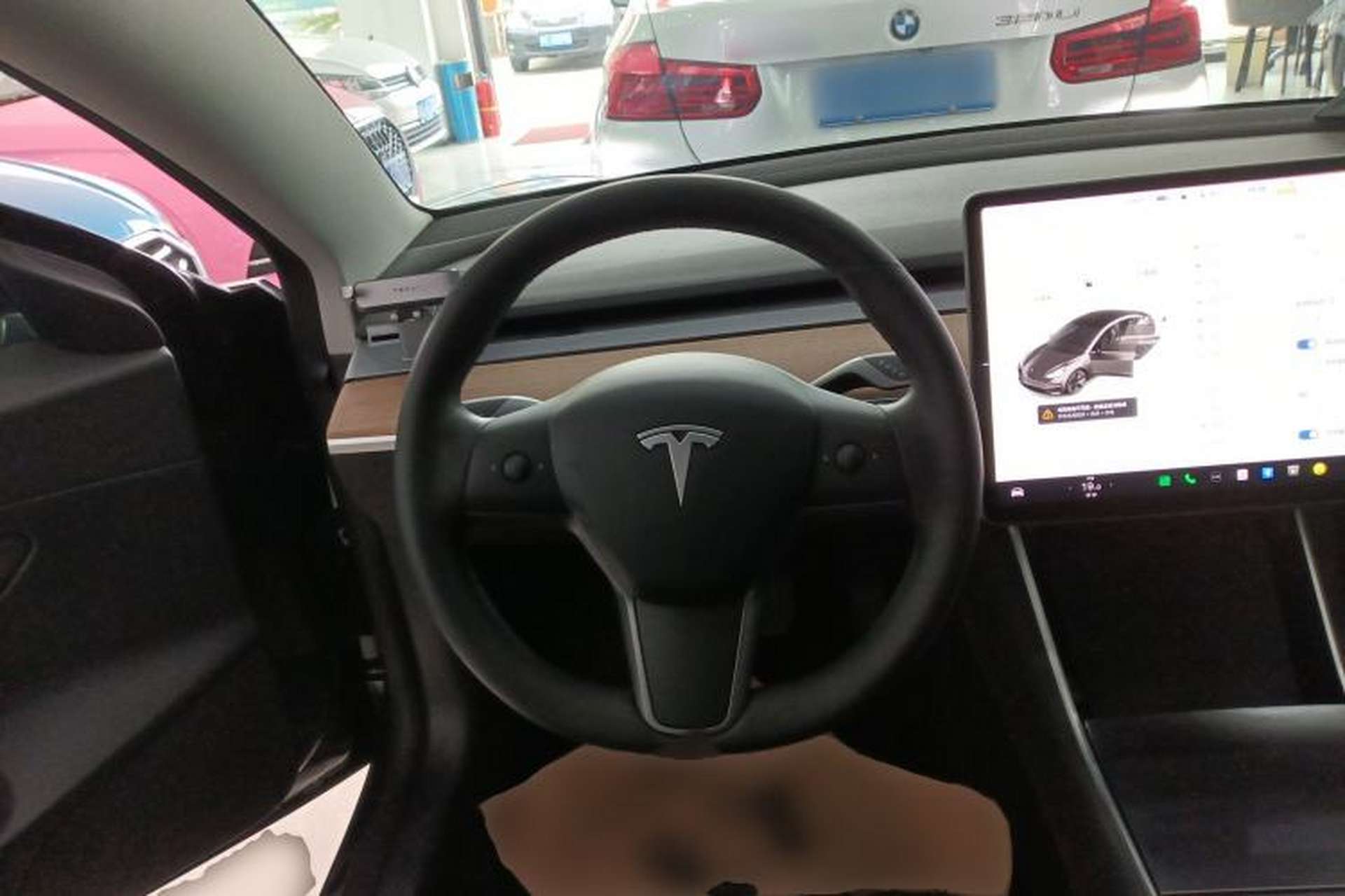 Used Tesla Model 3 2020 Standard Range Rear-Wheel Drive Upgraded Version Steering Wheel