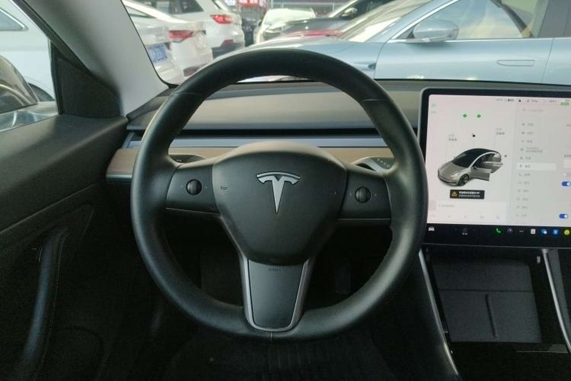 Used Tesla Model 3 2020 Standard Range Rear-Wheel Drive Upgraded Version Steering Wheel