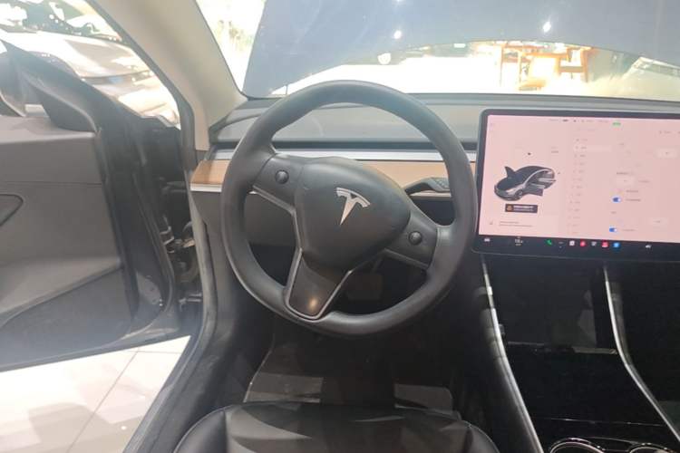 Used Tesla Model 3 2020 Standard Range Rear-Wheel Drive Upgraded Version Steering Wheel
