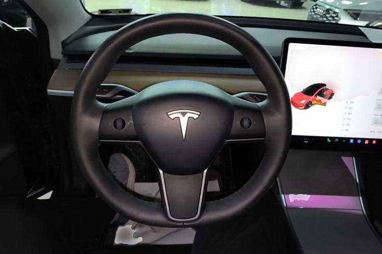 Used Tesla Model 3 2020 Revised Version Standard Range Rear-Wheel Drive – Upgraded Edition Steering Wheel