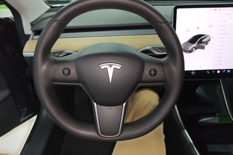 Used Tesla Model 3 2020 Refreshed Version Long-Range Rear-Wheel Drive Steering Wheel