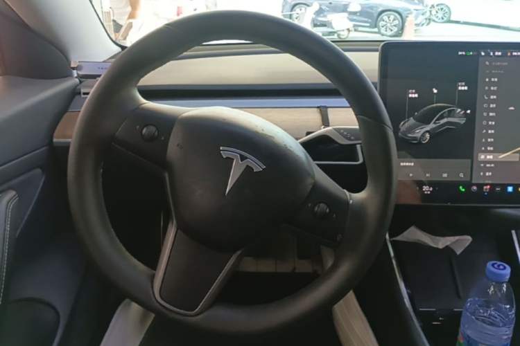 Used Tesla Model 3 2020 Standard Range Rear-Wheel Drive Upgraded Version Steering Wheel