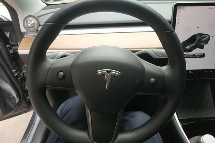 Used Tesla Model 3 2020 Standard Range Rear-Wheel Drive Upgraded Version Steering Wheel