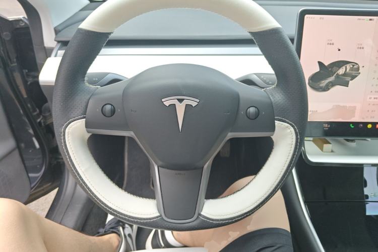 Used Tesla Model 3 2020 Refreshed Version Long-Range Rear-Wheel Drive Steering Wheel