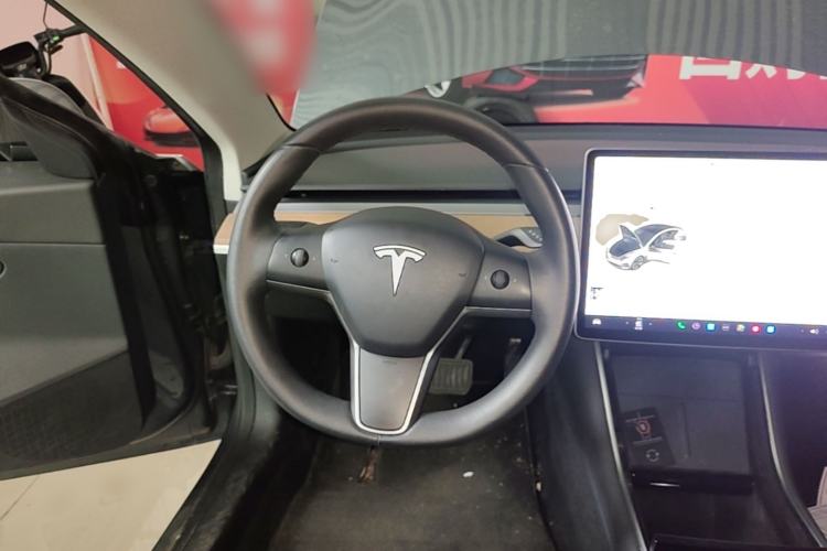 Used Tesla Model 3 2020 Refreshed Version Long-Range Rear-Wheel Drive Steering Wheel