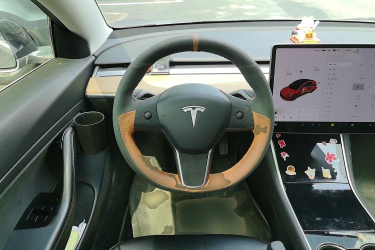 Used Tesla Model 3 2020 Refreshed Version Long-Range Rear-Wheel Drive Steering Wheel
