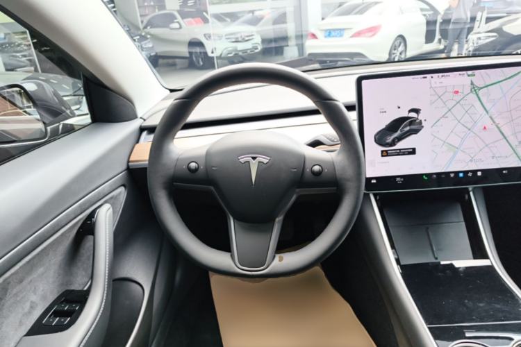 Used Tesla Model 3 2020 Refreshed Version Long-Range Rear-Wheel Drive Steering Wheel