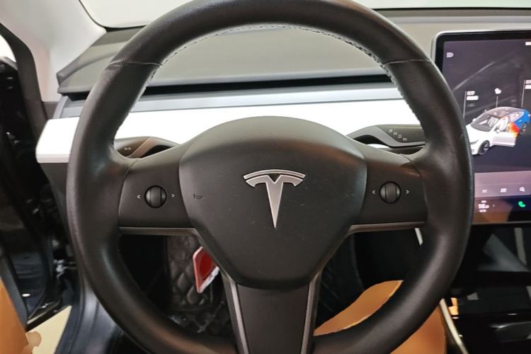 Used Tesla Model 3 2020 Refreshed Version Long-Range Rear-Wheel Drive Steering Wheel