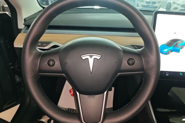 Used Tesla Model 3 2020 Revised Version Standard Range Rear-Wheel Drive – Upgraded Edition Steering Wheel