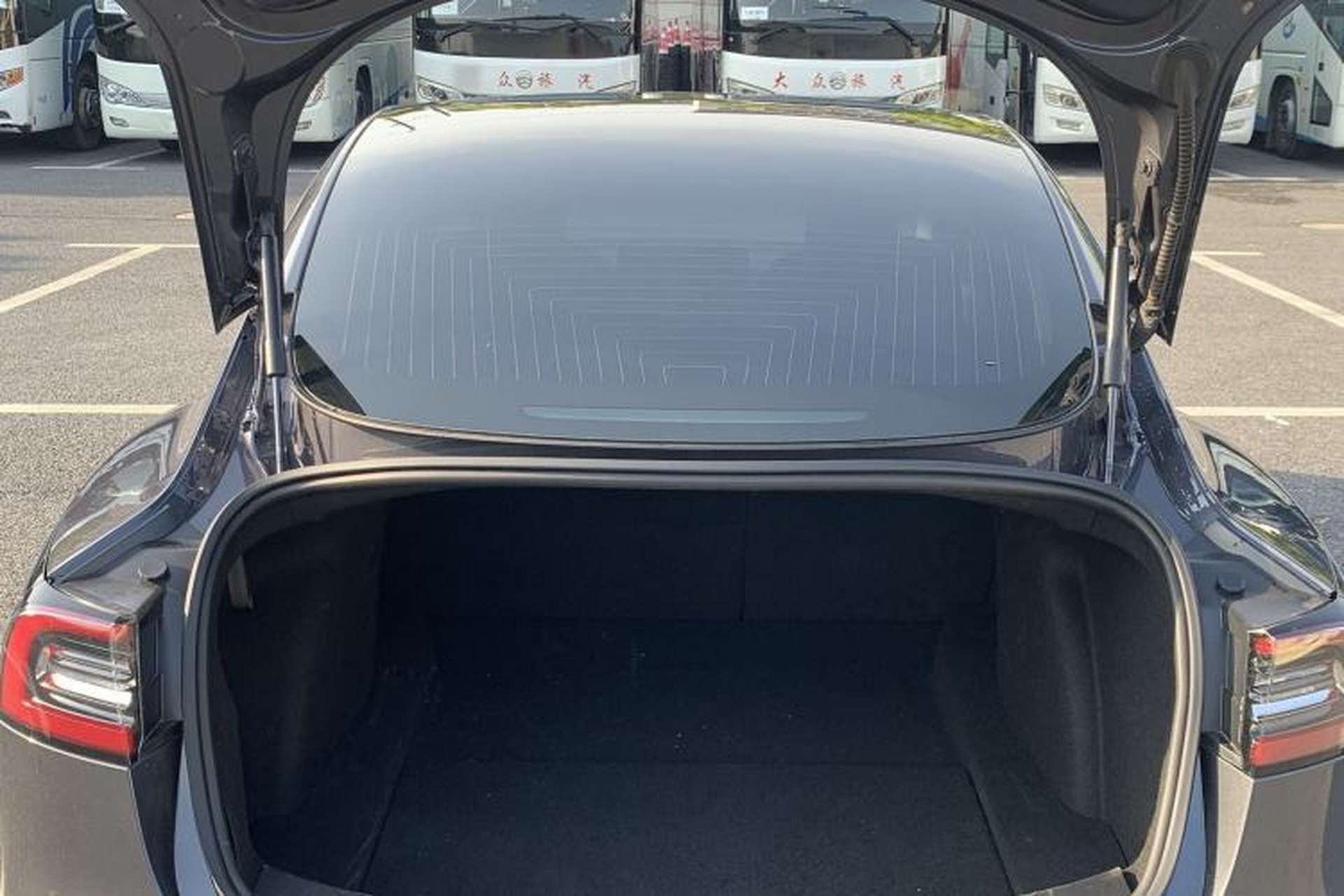 Used Tesla Model 3 2020 Revised Version Standard Range Rear-Wheel Drive – Upgraded Edition Trunk